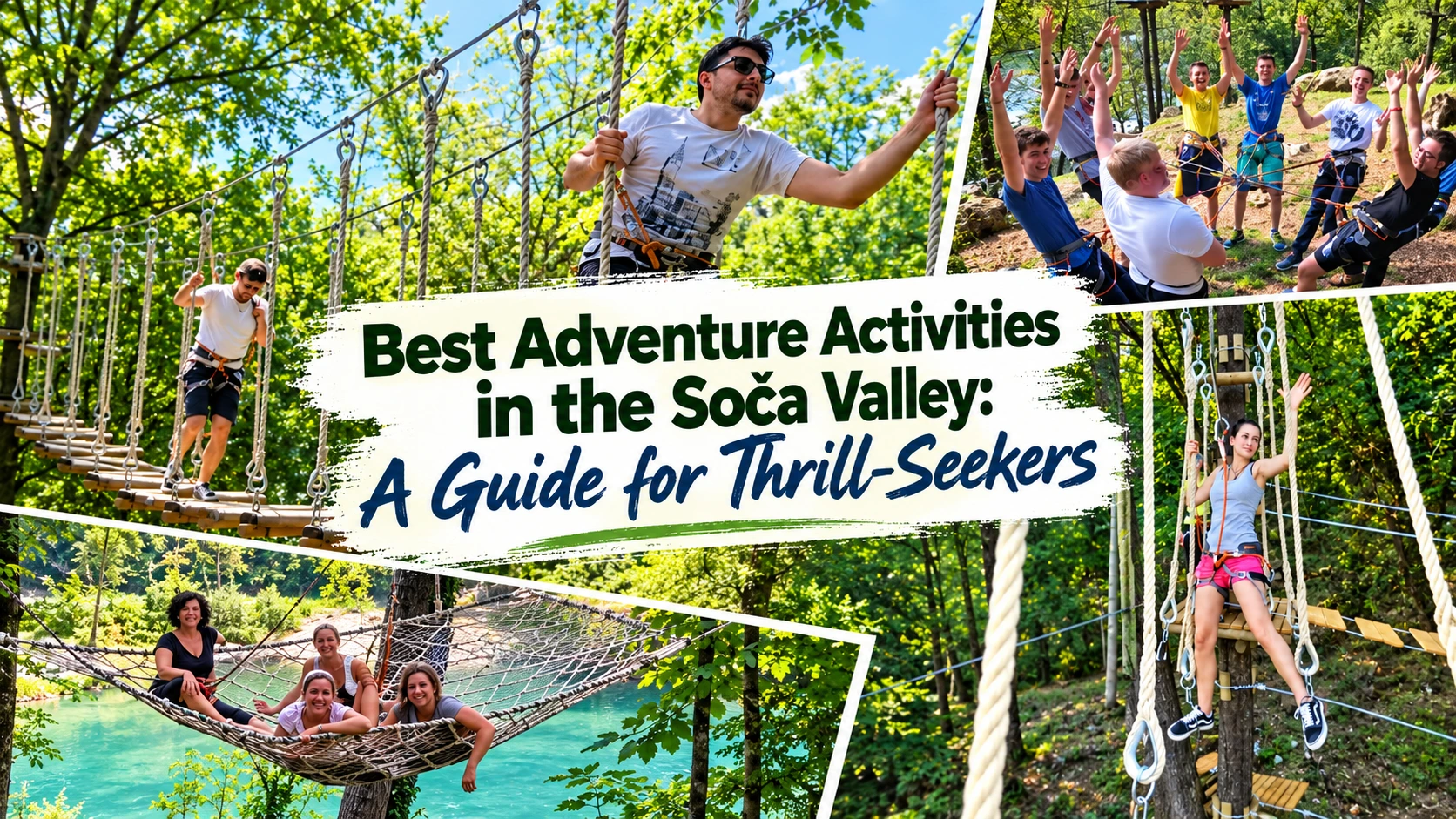 adventure activities Soča Valley